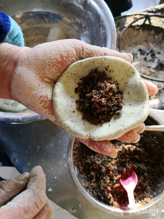 三里畈巴河人家土菜馆纯手工软芡粑图片 - 第1张