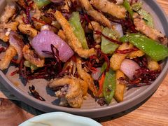 干煸鱿鱼-京玉菲饭店(李村店)