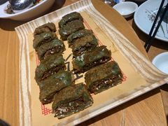 红糖麻糍-头上红煨盐鸡·非遗院子餐厅