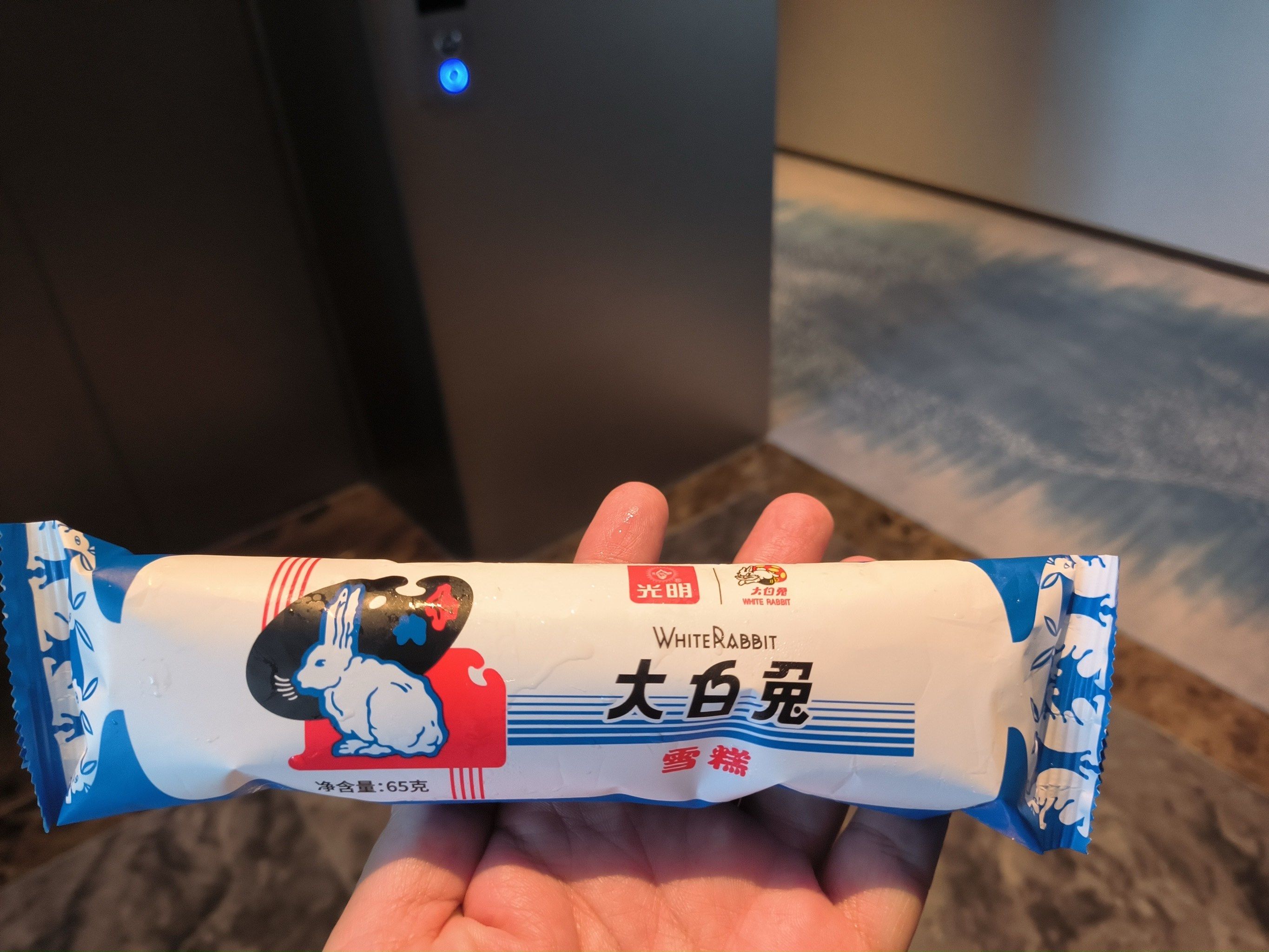 大白兔奶糖吃过,大白兔雪糕吃过吗