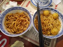 车仔面配咖喱鱼蛋-捷信牛奶甜品世家(五道口店)