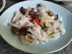 香菇竹笋溜鱼片-山外山菜馆(玉泉路店)