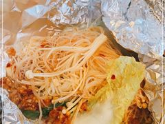 锡纸娃娃菜-御记碳烤肥牛(东城万达店)