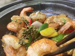 鲜花椒焗大虾-祈胜邨•顺德鱼生•顺德菜(容桂店)