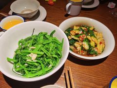 蒜炒通心菜-田边二娃子·湖南民间菜