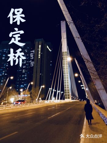 横跨天津海河东西两岸,连接和平河东两个区域的桥梁