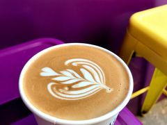 拿铁拉花-HANA COFFEE(长寿路店)