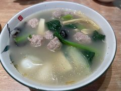 生汆丸子汤-东北小二东北菜(大车家巷店)