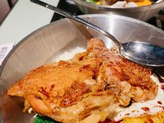 香煎巨霸鸡腿饭-開籠雀冰室(同和金铂店)