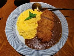 金咖喱熔岩蛋包饭猪排饭-堂本家洋食别馆·炸猪排(中心城店)