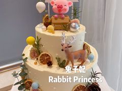双层蛋糕-兔子妃私人定制蛋糕(城南花苑南区店)