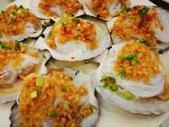 蒜蓉粉丝扇贝-蟹谢蒸鲜自助餐厅