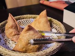 薯茸青豆炸三角-Bombay Grill印度餐厅