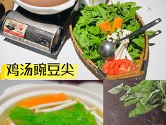 鸡汤豌豆尖-巴蜀风月·聚会团建·生日宴(宝安店)
