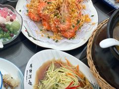 -七的湖·晚芳亭·阳澄湖农家菜·大闸蟹(莲花岛店)