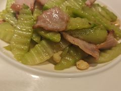 佛手瓜炒炭烧肉-同喜烤鸭店(光芒店)