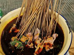-拈签一笑黄牛肉辣卤串串