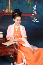 -后宫·古装汉服京剧儿童亲子全家福摄影