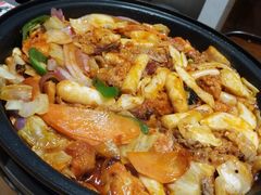 春川芝士铁板肥牛鸡-韩见·韩式拌饭·炸鸡(石厦店)