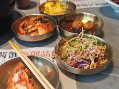 -草家酱蟹炭火烤肉店(珲春南路一店)