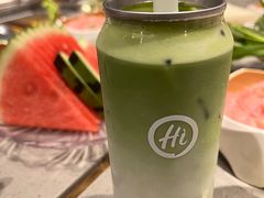 草莓牛奶抹茶-海底捞火锅(宇飞大厦店)