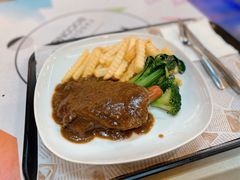 黑椒牛扒饭套餐-幸运茶餐厅(龙海商业广场店)