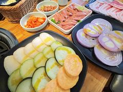 蔬菜拼盘-梅梅家的烤肉店(槐北路店)