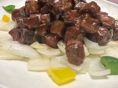 黑椒牛肉粒-老正兴菜馆(福州路店)