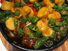 铁板日本豆腐-小俩口烧烤东北菜(双井店)