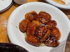 红糖炒汤圆-帅巴人舅母子腊蹄民俗村