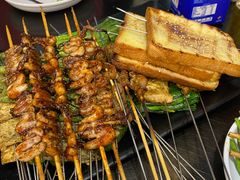 烤面包片-宝记烧烤·碳锅羊肉·羊蝎子火锅·夜食社(文体路创始店)