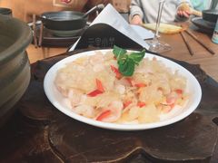 银耳炒虾仁-云里小坐·小院里·团建·宴请·下午茶(三圣乡店)