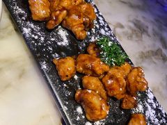 雪花糖醋里脊-绿茶餐厅(光谷世界城步行街店)