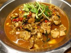 紫苏牛蛙锅-铭厨特色家常菜(金色溪泉湾店)