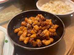 仔排炒年糕-新白鹿餐厅(龙游路总店·杭帮菜名店)