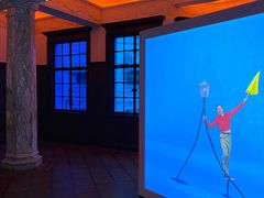 -Nathalie Djurberg与Hans Berg“牛皮纸包裹的月亮”-Prada荣宅当季展览