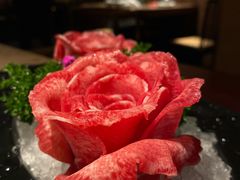 玫瑰雪花牛舌-捞王锅物料理(四川北路店)