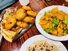 老丈人炸茄夹-炙热青春怀旧主题餐厅(河北路店)