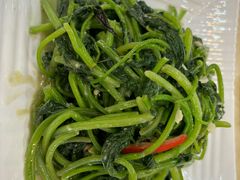 腐乳番薯叶-台山第一家兴华黄鳝饭·黄鳝婆(合水分店)