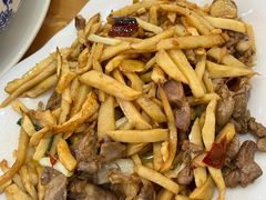 鸡杂炒竹笋-贞味盐焗鸡(老城店)