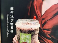 霸气冰淇淋桑葚-奈雪的茶(石家庄万象城店)