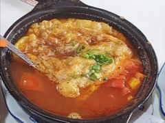番茄泡蛋汤-十吉老砂锅(天生丽街生活馆店)