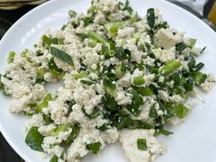 小葱拌豆腐-燕北云山·农家菜·灶台鱼(密云溪翁庄店)