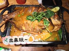 -路边摊小炉子烧烤