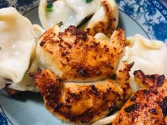 韭菜猪肉煎饺-无名氏宵夜小摊(祝家三姐妹馄饨店)