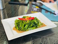 秘制虾酱炒空心菜-帕蓝·暹罗料理(大学路店)