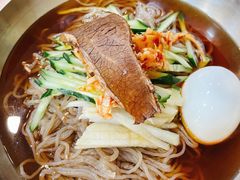 韩国荞麦冷面-青纱灯笼韩国料理店