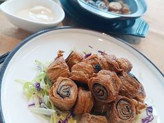 沙拉紫菜豆卷-安乐茶饭·手工素菜·高空景观餐厅(千灯湖店)