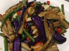 茄子烧豆角-香融府·烤鸭·家常菜(马家堡路店)