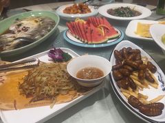 -海派美食·家宴海鲜青岛菜·石锅鲽鱼头(东方城店)